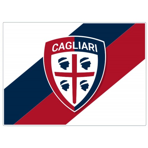 Bandiera Bianca Cagliari 100x140