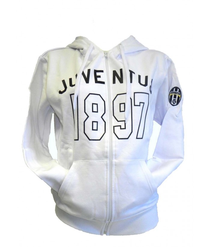 Felpa Uomo Bianca Juventus 1897