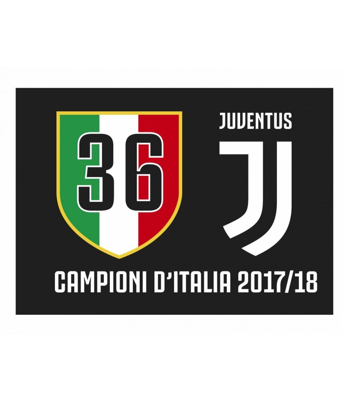 Bandiera 36° Scudetto Juventus