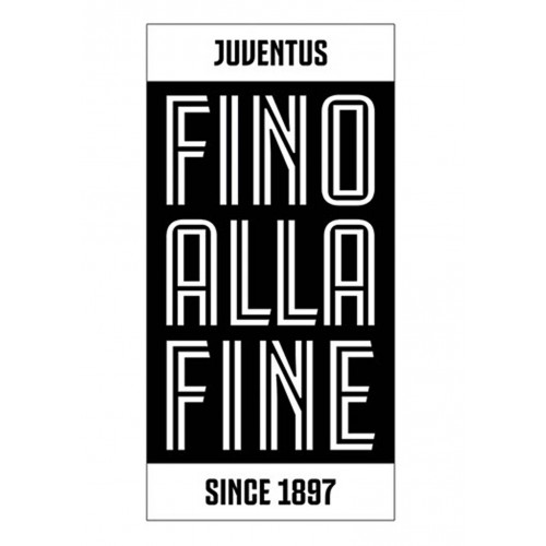 Telo Mare FINO ALLA FINE Juventus
