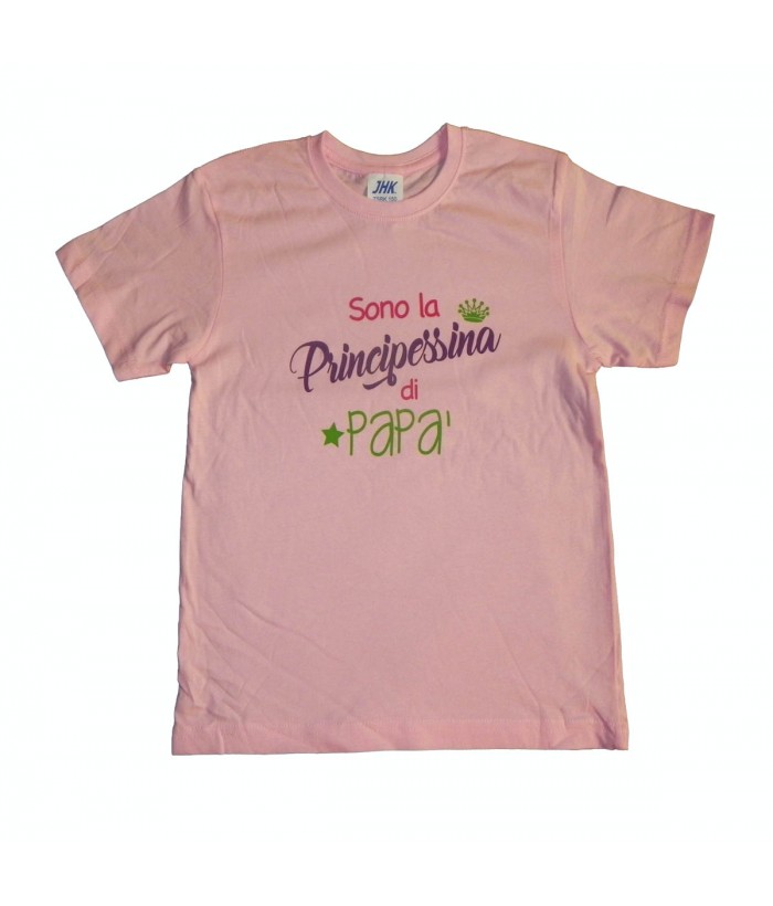 T-Shirt Principessina di Papà