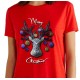 T-Shirt Donna Christmas Renna